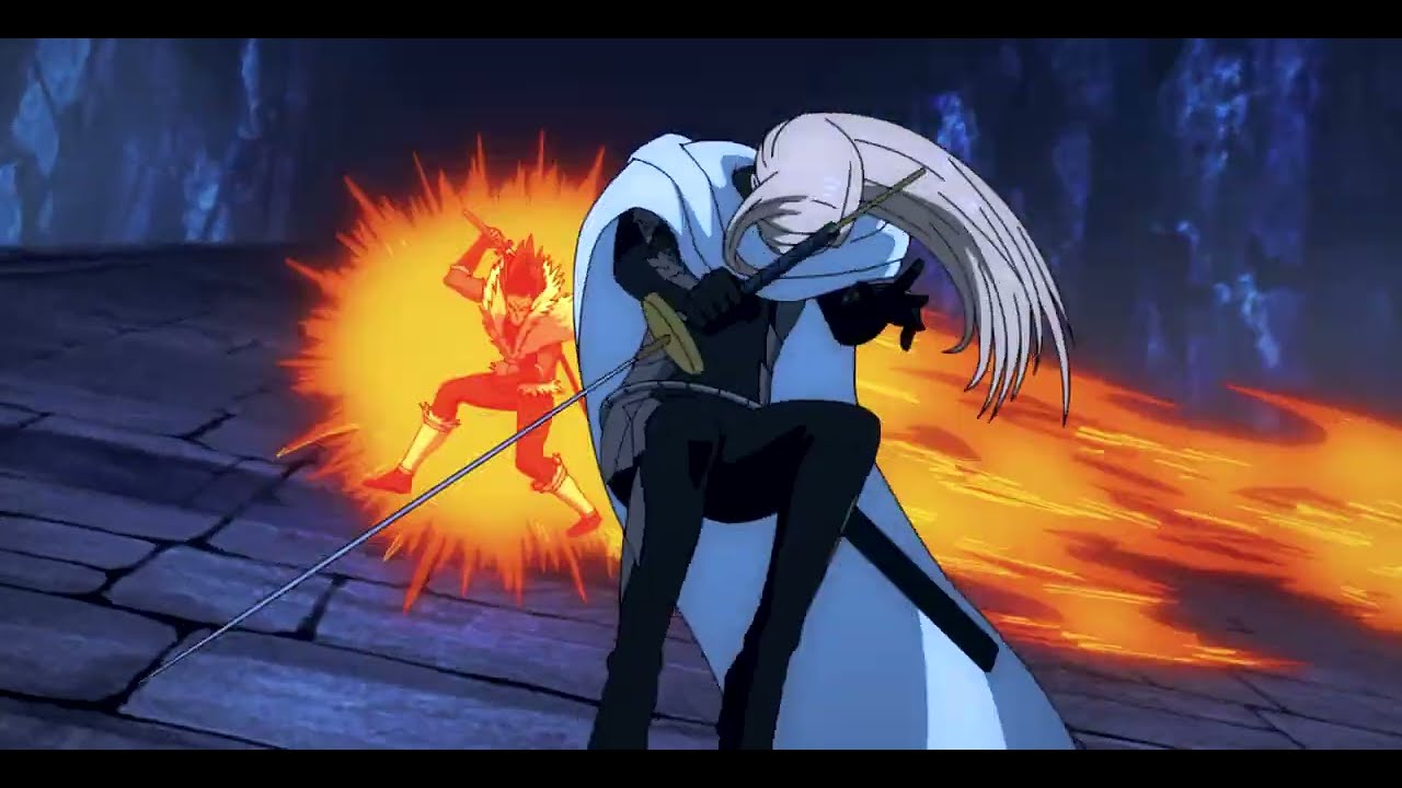 Flashy Flash vs Hellfire and Gale Wind -  OPM 3 fight remastered part 1