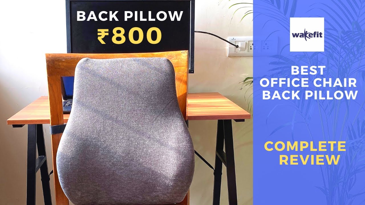 The Wakefit Back Support Pillow Is For Everyone - Wakefit