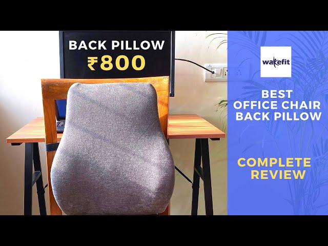 The Wakefit Back Support Pillow Is For Everyone - Wakefit