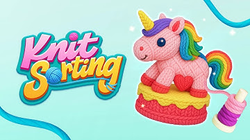 Knit Sorting Gameplay | Relax Playing Quick Knitting Puzzle