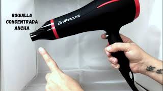 Secador de Cabello SC-4606 Ultracomb Tourmaline ION Pro 2200w