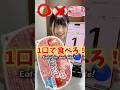 何口でたべろ！のやつ #チャレンジ