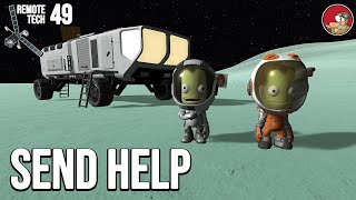 Kerbals in a pickle ? - Send Help !!! - KSP1 - Lets Play Modded - ep 49
