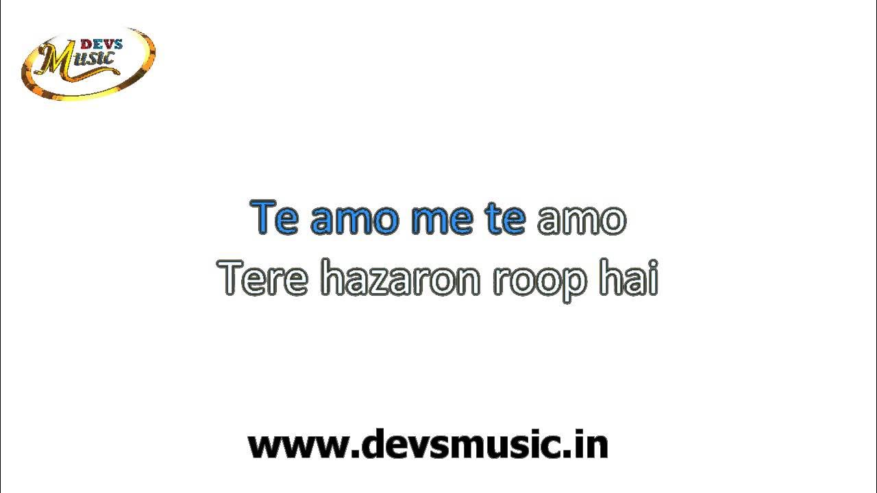 Te Amo Dum Maro Dum Song Download Te Amo Karaoke Dum Maaro Dum www.devsmusic.in Devs Music Academy - YouTube