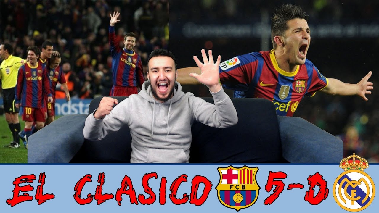 BEST EL CLASICO EVER? BARCELONA 5-0 REAL MADRID |2010 ...