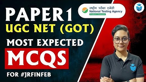 UGC NET 2023 Paper 1 | Most Expected MCQs | NET JRF Paper 1 Preparation by Aditi Mam | JRFAdda