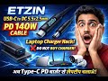 Laptop Charger Mat Kharido! Type-C PD Cable Se Laptop Chalao 😱 | 140W Test#LaptopHacks
