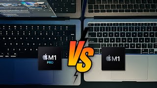 Comparativo Macbook M1 PRO  vs  M1