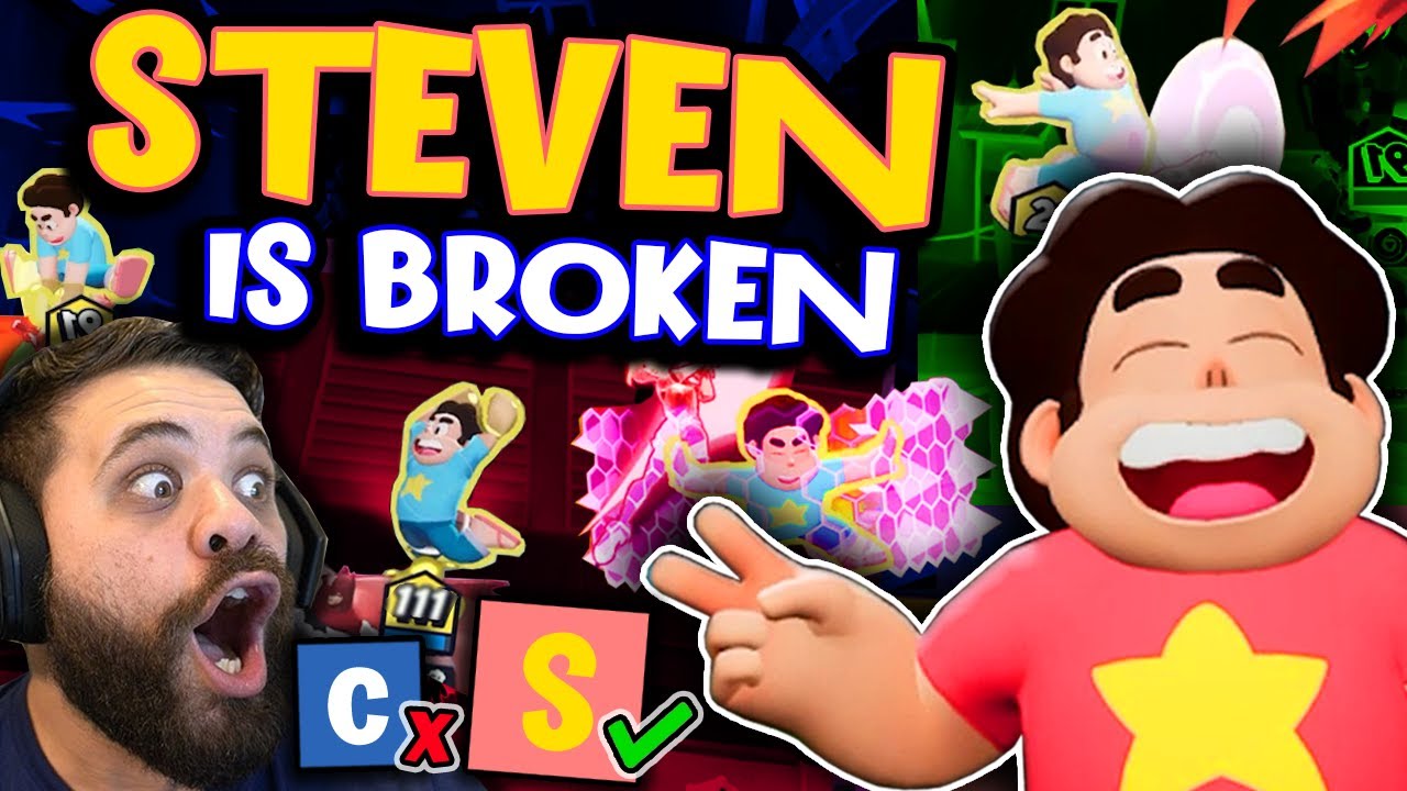 Steven Strikes Again | Multiversus Steven Universe Combo Video | STEVEN IS BROKEN, SORRY HUNGRYBOX