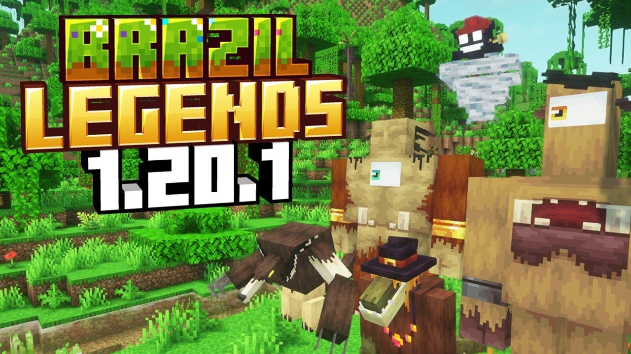 ¡Pelea de Monstruos Brasileños! - Brazil Legends 1.20.1/1.21.1 - Mod ...