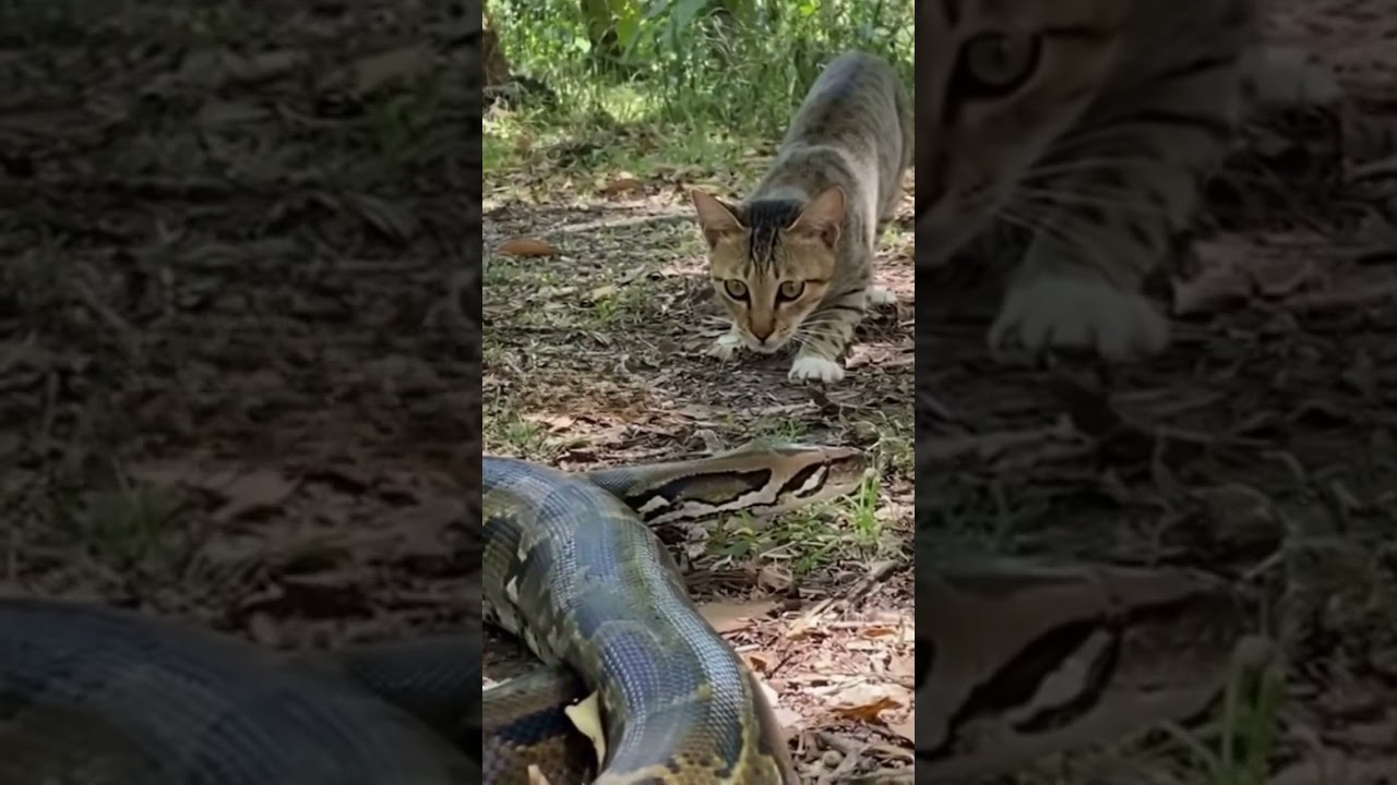 The Predator Thought the Cat Was Easy Prey.