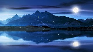 Relaxing Sleep Music with Night Nature Sounds: Soft Crickets, Beautiful Piano, Fall Asleep