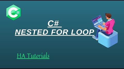 Nested For Loop in C# || Urdu/Hindi