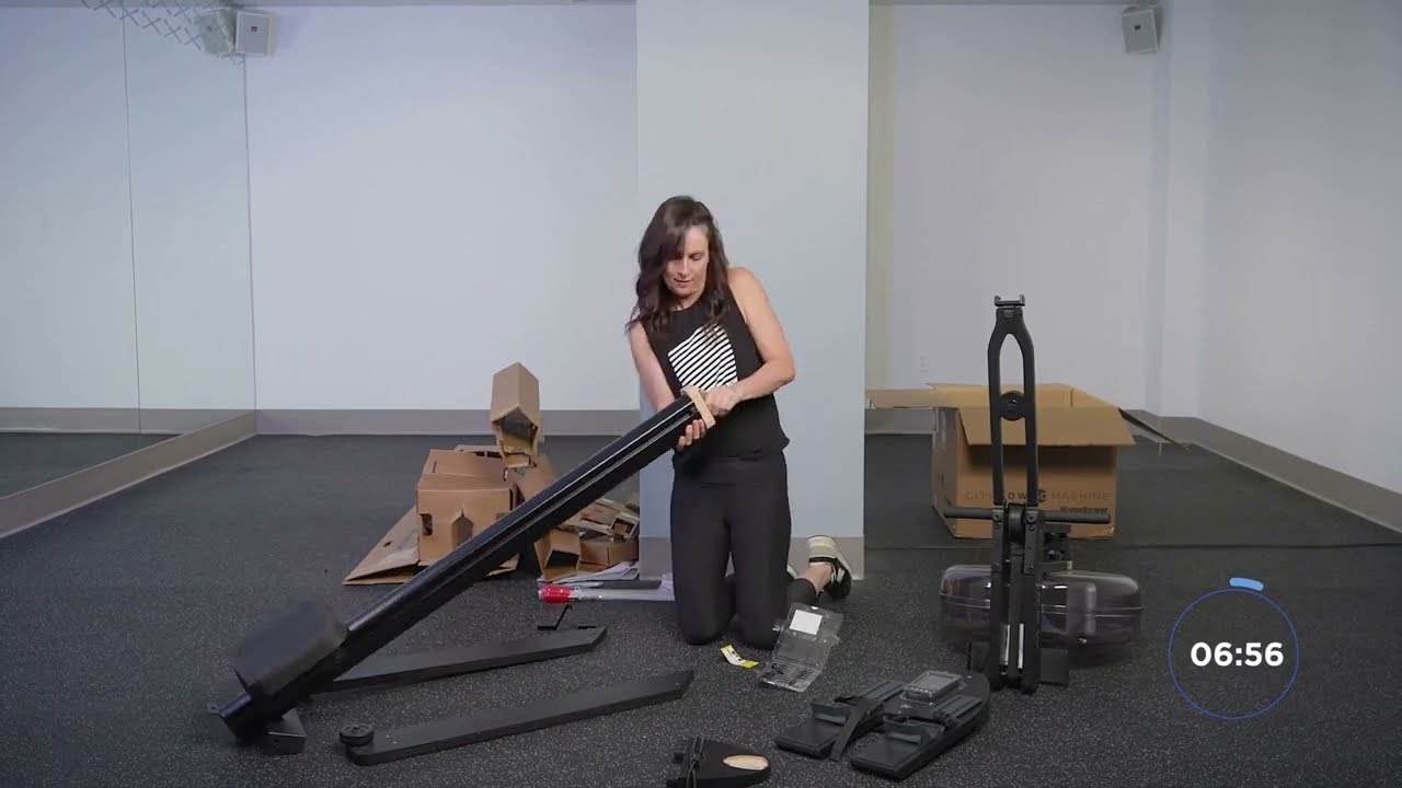 CITYROW Classic Rower Assembly Time Lapse | Fitness Direct