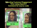 Customer Engagement Using Computer Vision.... #computervision #machinelearning #objectdetection