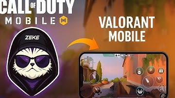 Professional COD Mobile Streamer Tries VALORANT Mobile (early access)