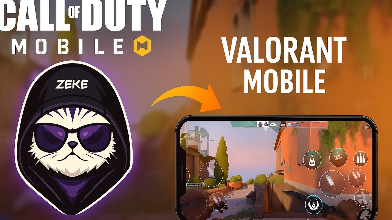 Professional COD Mobile Streamer Tries VALORANT Mobile (early access)