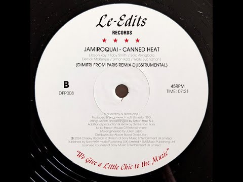 洋楽 Jamiroquai Canned Heat Dimitri FromParis Canned Heat | Jamiroquai | Dimitri From Paris