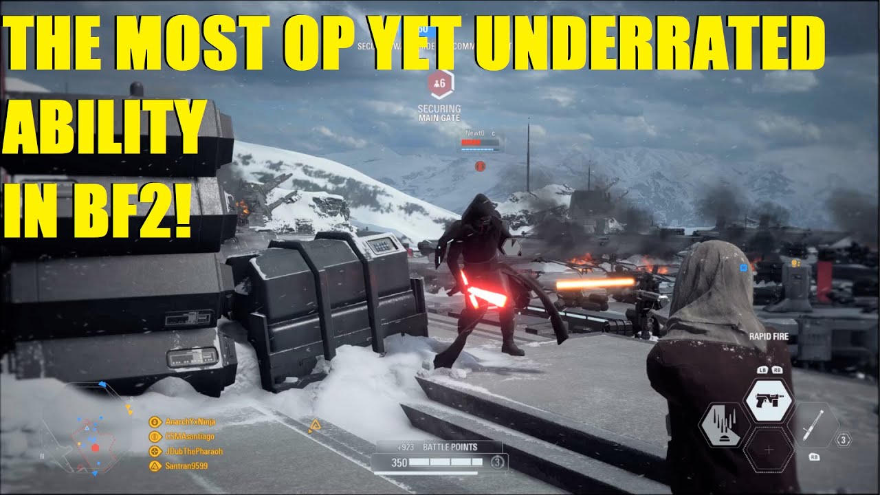 Using the most Underrated OP thing in BF2! Melts Heroes INSTANTLY! - Star  Wars Battlefront 2 - YouTube