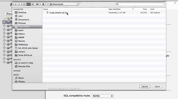 PHP-Intro: Importing A Database into PHPMyAdmin