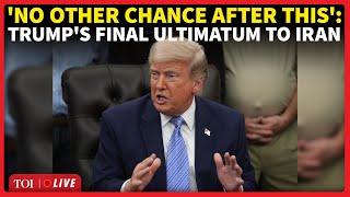 ‘Game Over After This’: Trump Issues Final Ultimatum To Iran As Tensions Hit Boiling Point | On Cam
