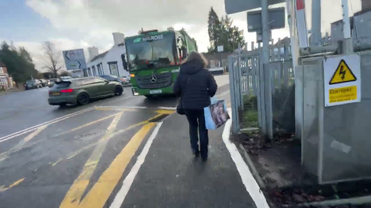 Farnham Level Crossing Surrey 