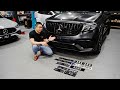 How to Install Number Plates onto a Mercedes GLS63 AMG