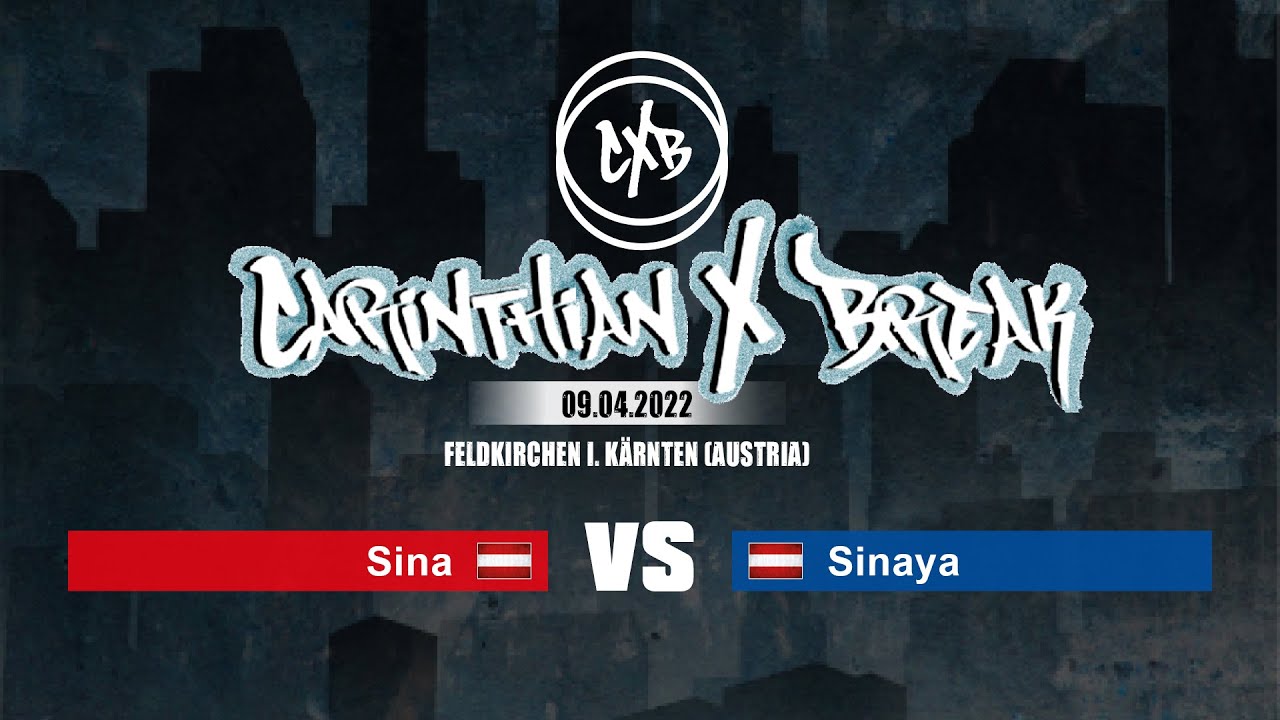 Carinthian-X-Break 2022 | 1vs1 B-Girl | Final – Sina -VS- Sinaya