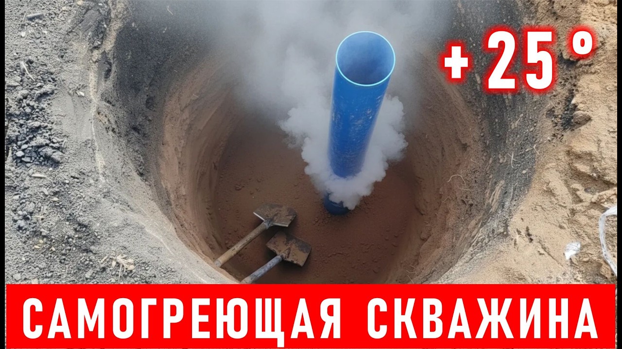 Водопровод НЕ ЗАМЕРЗНЕТ никогда! Монтаж Кессона для скважины.