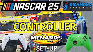 Richmond custom setup {CONTROLLER} for Arca Menards series Nascar 25 setups