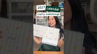 2027 calendar walkthrough | Helumi's new desk & wall calendar