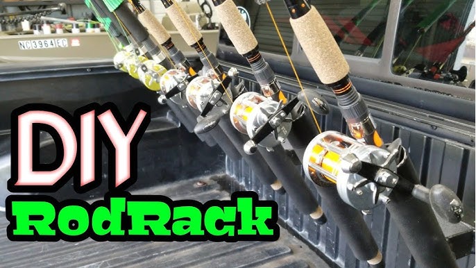 Rod Holder for Truck made Easy 2019/ How to build a homemade rod holder for  surf fishing rods 