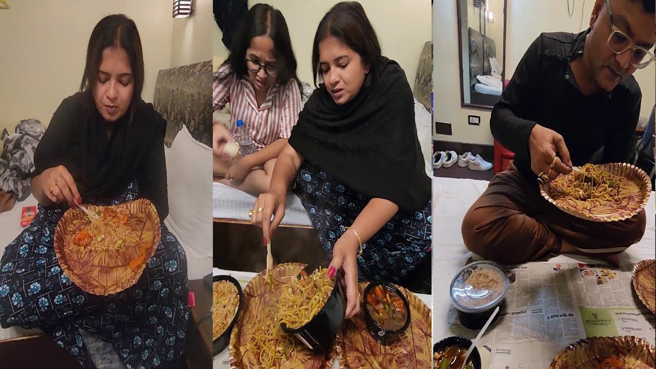 ঠান্ডায় গরম গরম চিকেন মোমো সাথে স্পাইসি খাবার খেলাম হোটেলের ঘরে বসে। দার্জিলিং #lifestyle #minivlog