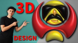 How To Make A Cartoon 3D Shape Logo In Adobe Illustrator Fun Easy Logo طراحی لوگو