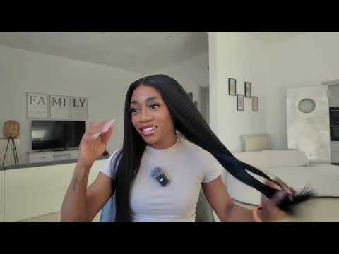 Security test! 7*5 No Slip Yaki Straight Glueless Wig For Daily Wearing. Ft. Klaiyihair