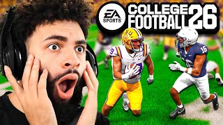 I Played My First Game of College Football 26!