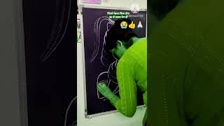 हर हर शंभू drawing #Lord shiv drawing. #beautiful traditional chalk sketch#🙏like💓💓🙏🙏🌹🕉🌹🌸🌸