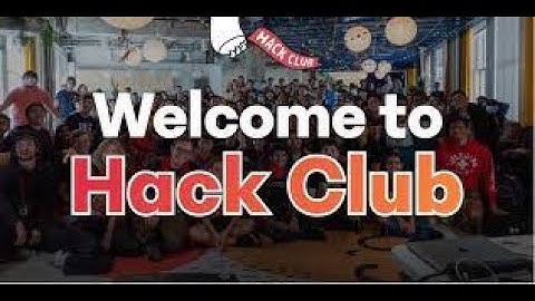 Hack Club- for teachers