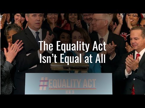 The Equality Act Isn’t Equal at All | The Daily Signal