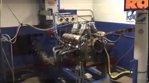 ROSS RACING ENGINES and HILBORN FUEL INJECTION Str...