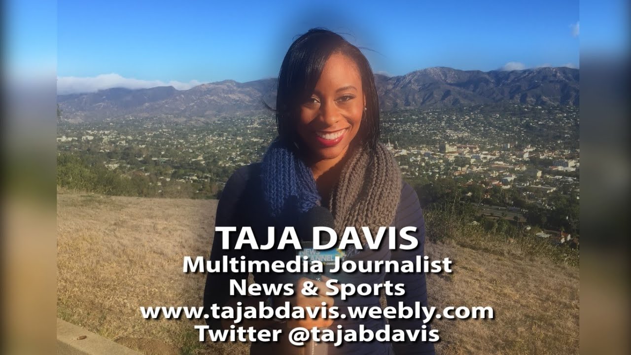 Taja Davis News Anchor/Reporter Reel - YouTube