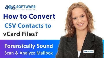 How to Convert CSV Contacts to vCard - CSV to vCard Converter