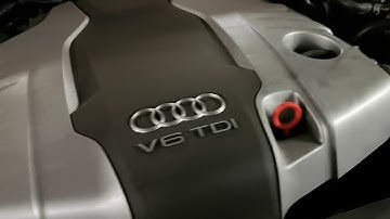 Audi q7 3.0 TDI ticking noise