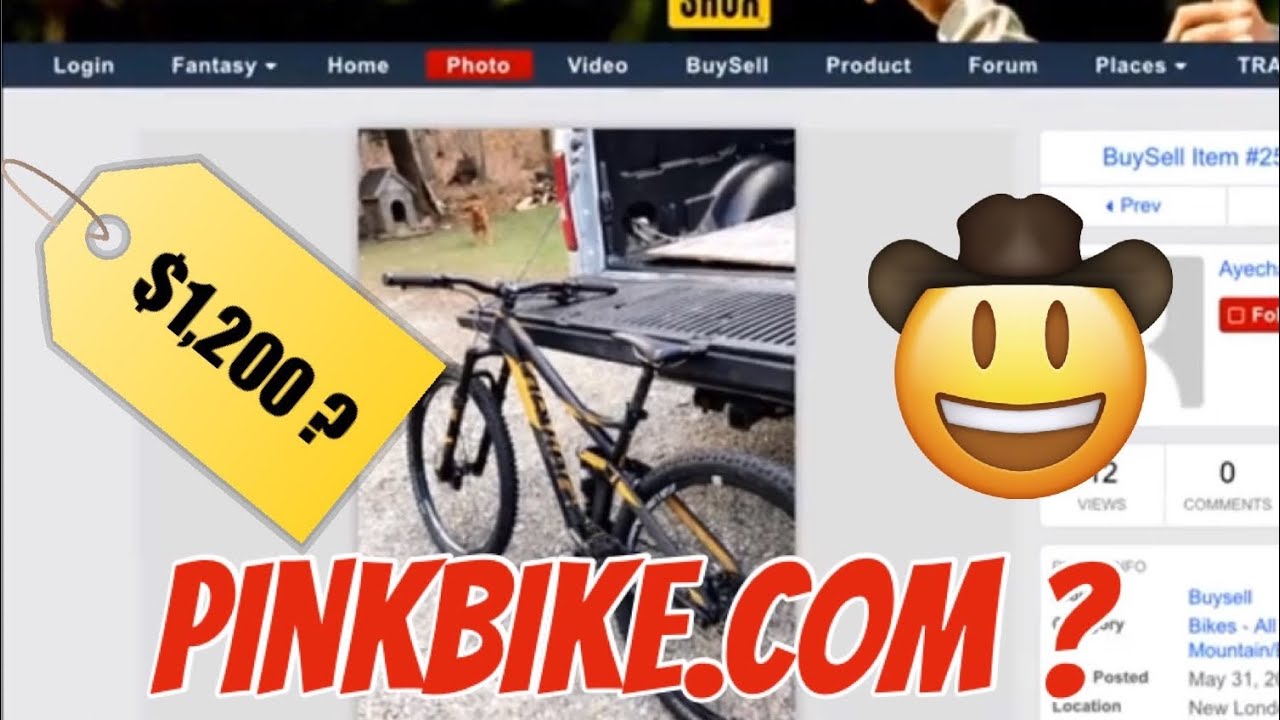 How to buy a used mountain bike (Is pink bike a safe way to buy a bike) 