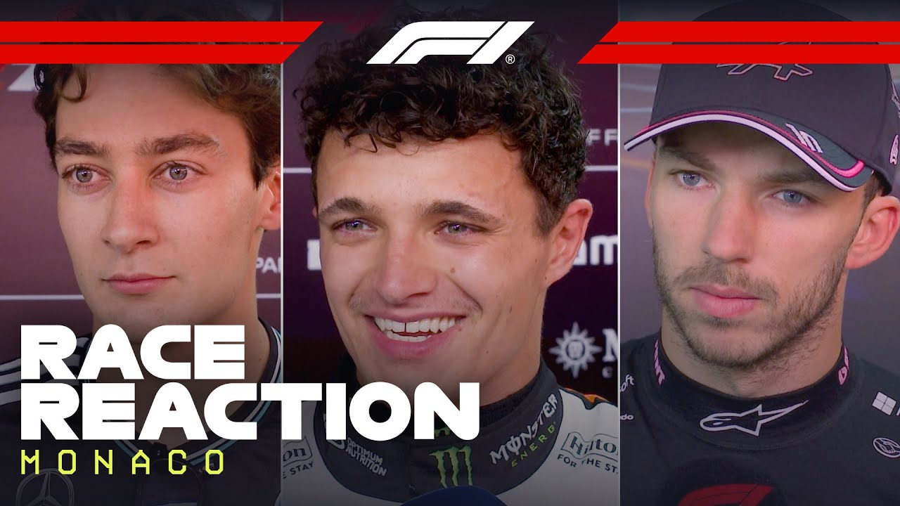 Drivers React After The Race | 2025 Monaco Grand Prix