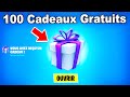 Jai obtenu 100 cadeaux fortnite gratuitement