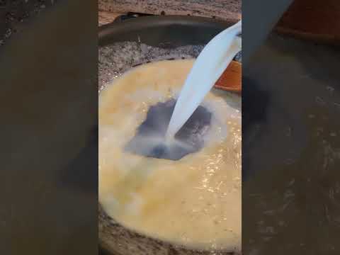 HOW TO COOK PASTA ALFREDO WITH SHRIMP AND CHICKEN ON MY WAY #short #homecooked #tinaycreationusa