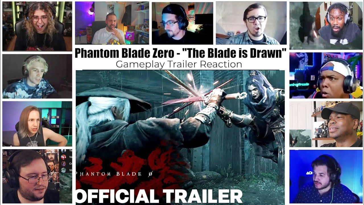 Phantom Blade Zero - "The Blade is Drawn" Gameplay Trailer | Reaction Mashup