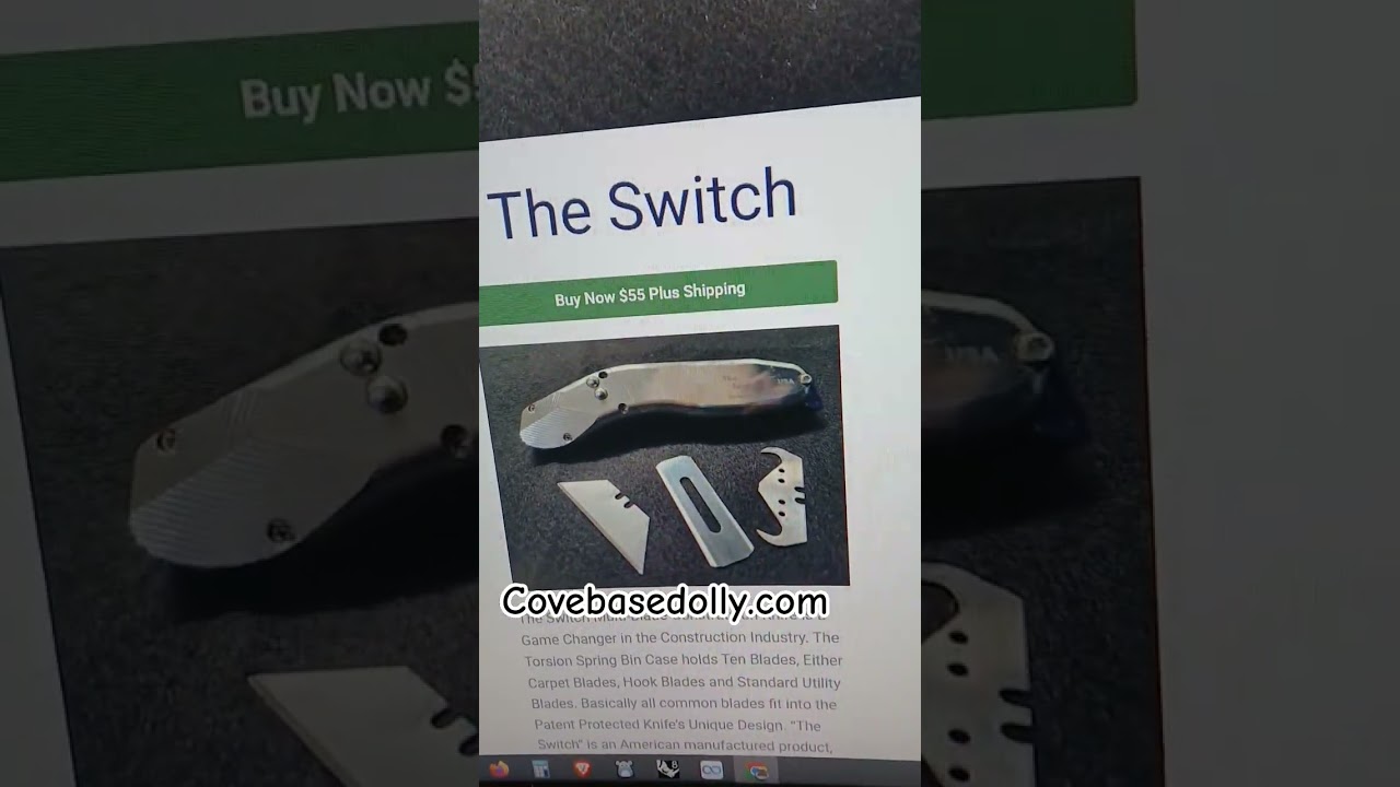 Most Advanced Multi-blade Construction Knife on sale now. 