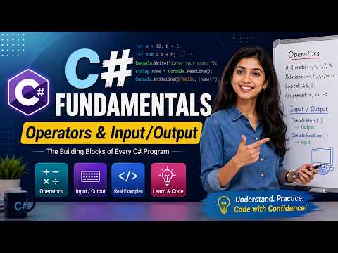 Day3 : Master C# Operators & Console.ReadLine() | C# Fundamentals